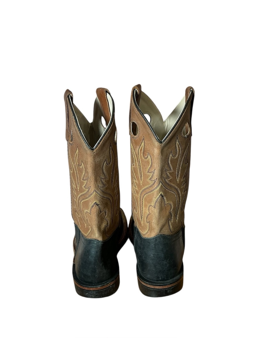 Vintage Cody James Flat Square Toe Cowboy Boot Size 5